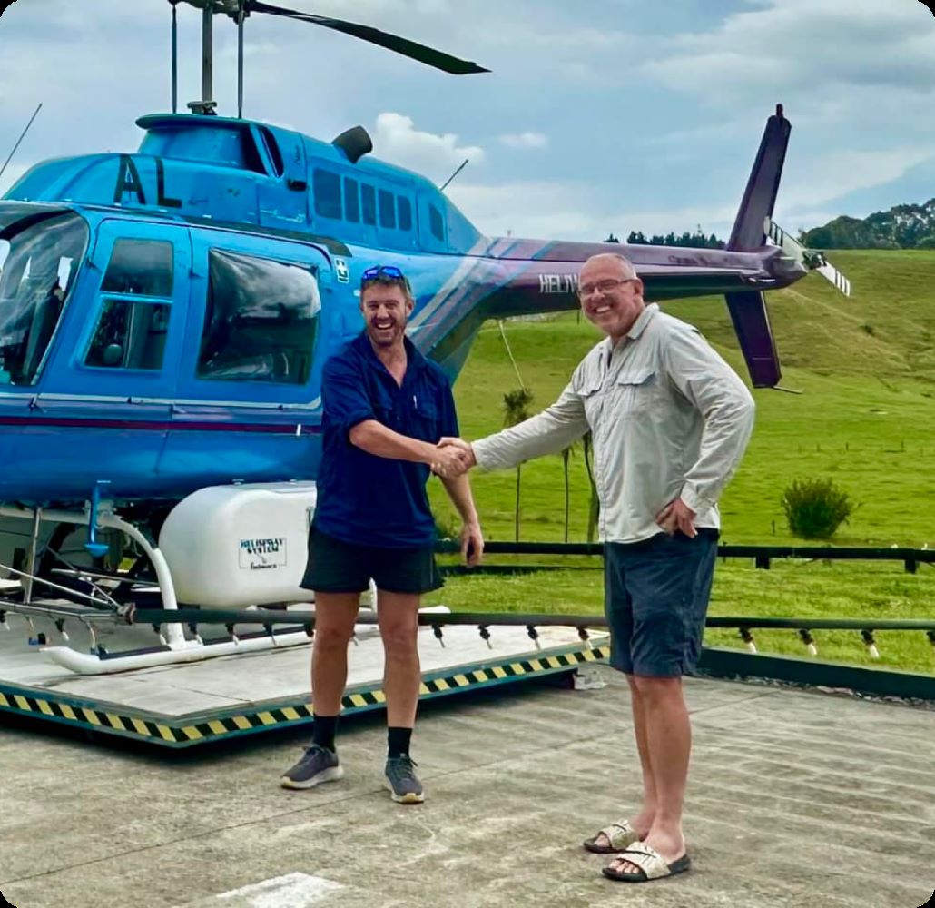 Allan Bodman Helicopter Pad